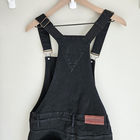 Tobacco Motorwear Company Black Boondocks Kelvar Lined Riding Overalls - Picture 11 of 16